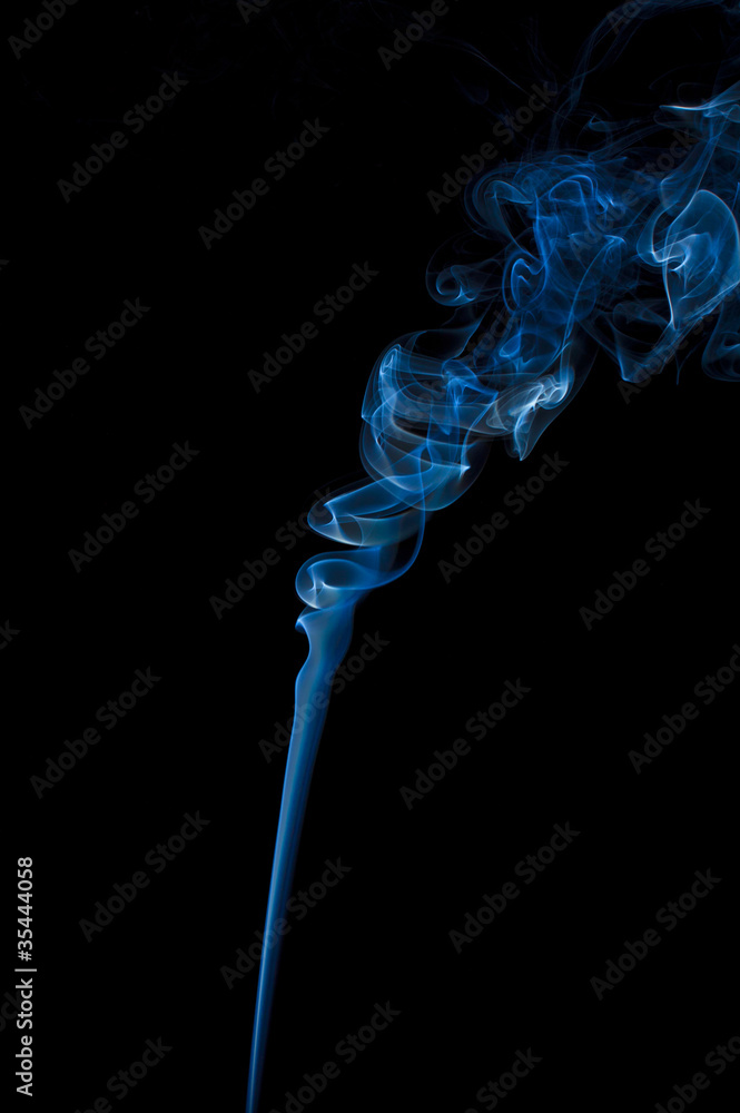 Abstract smoke, black background. Abstract smoke, black background.