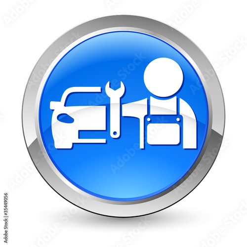 Autowerkstatt - Button
