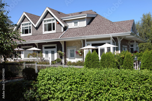 Canvas Print Residence in Richmond BC Canada.