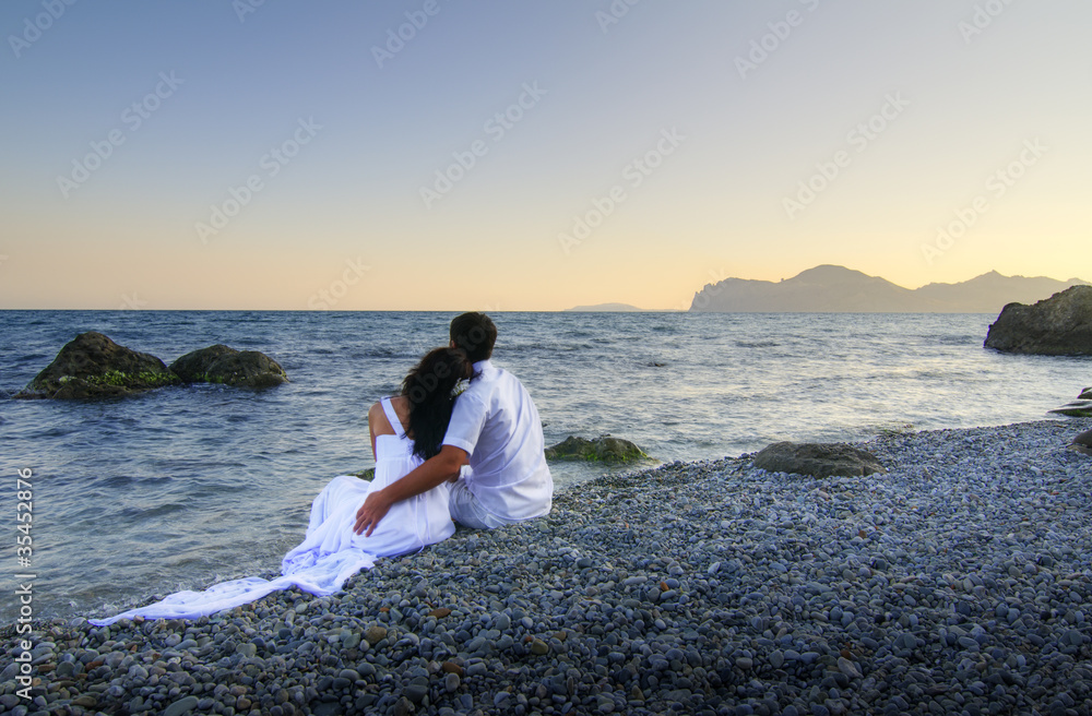 Couple on the beach