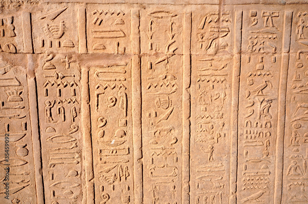 Hierogliphic scripts