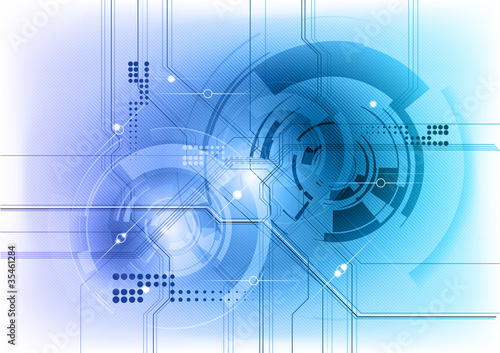 tech background