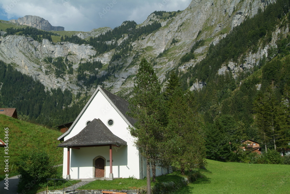 capella di Maria ad Engelberg nelle alpi svizzere capella di Maria ad Engelberg nelle alpi svizzere