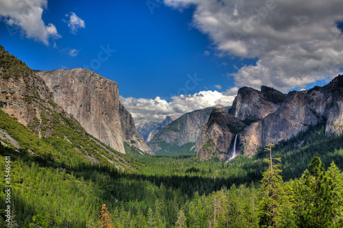 Fotografia The sunset in Yosemite National Park, California