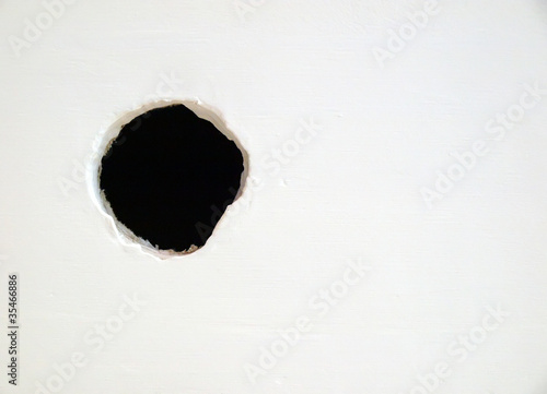 Hole in the wall photo