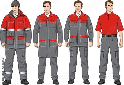 The clothes complete set