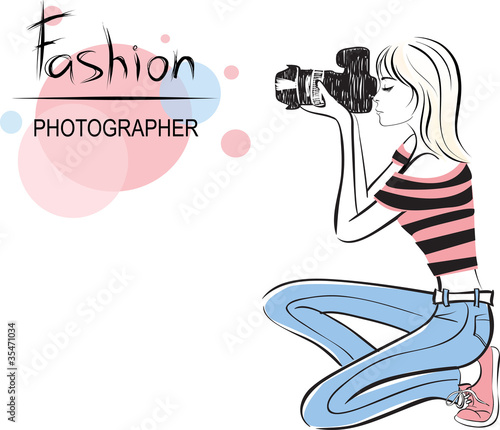beauty fashion photographer girl