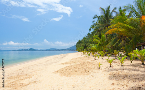 Maenam beach of Koh Samui  thailand