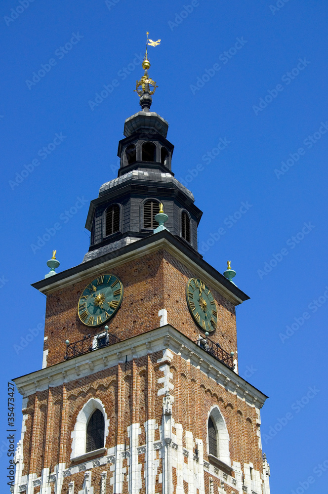 Rathausturm - Krakau - Polen