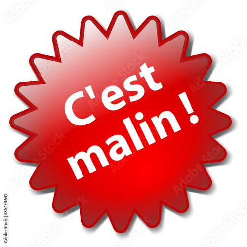 Tampon C’EST MALIN (cool pratique prix astuces bons plans futé)