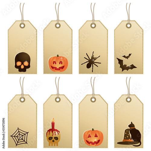 halloween tags