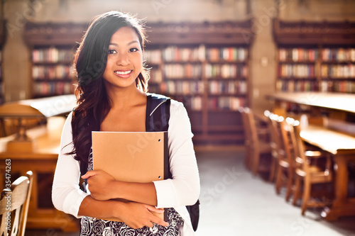 Asian college student