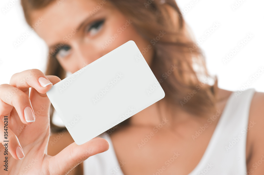 Card in hand Card in hand