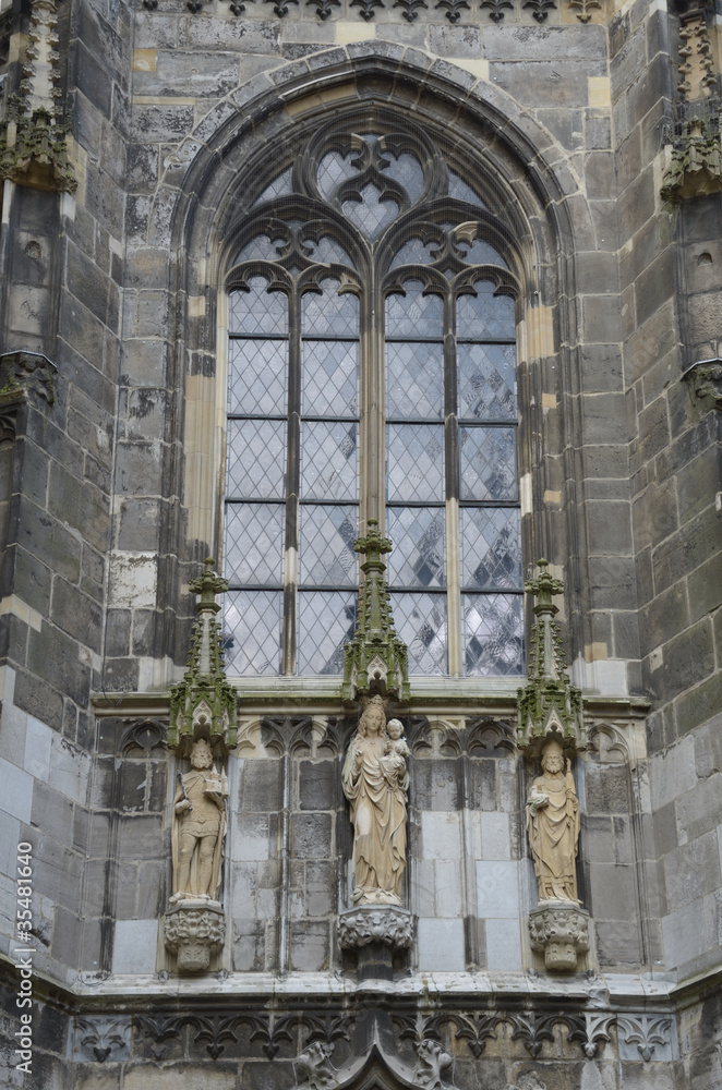 The Cathedral in Aachen (Germany)