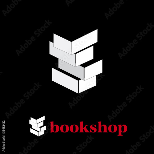 Logo bookshop # Vector
