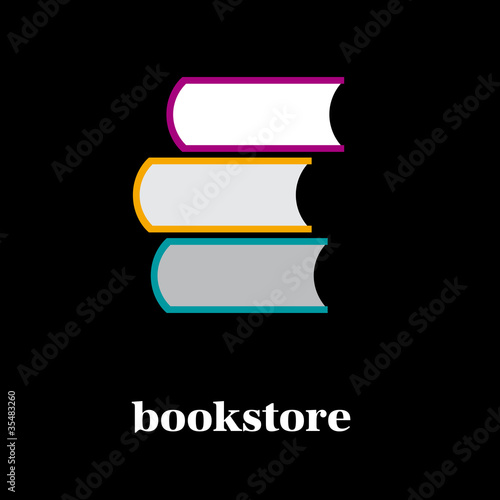 Logo bookshop # Vector