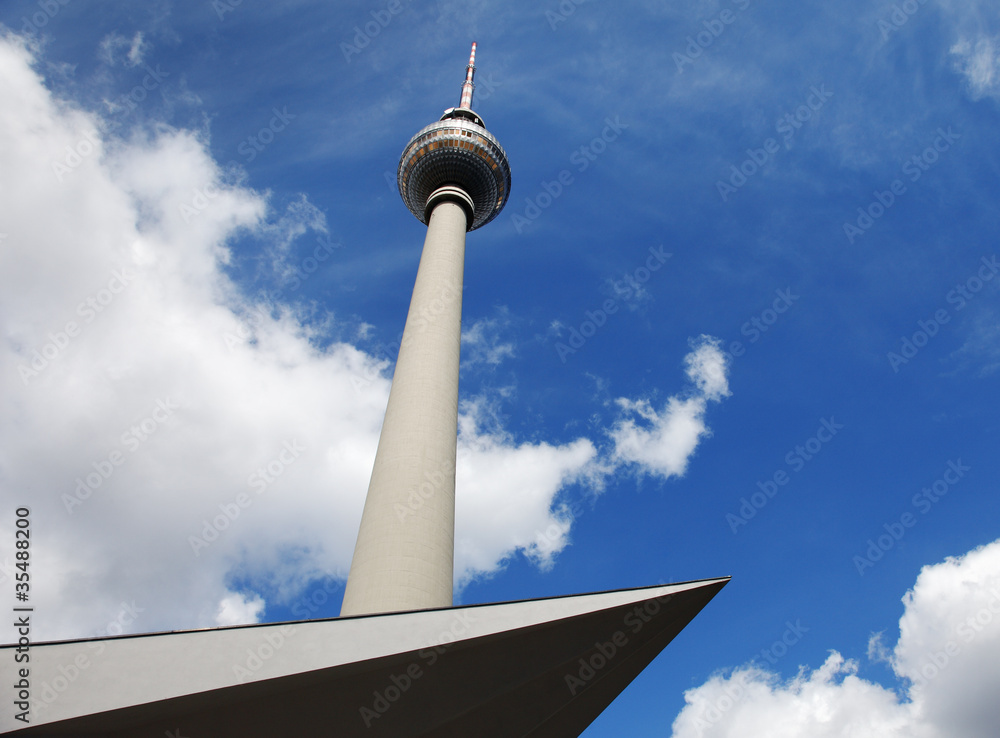 Obraz premium berliner Fernsehturm
