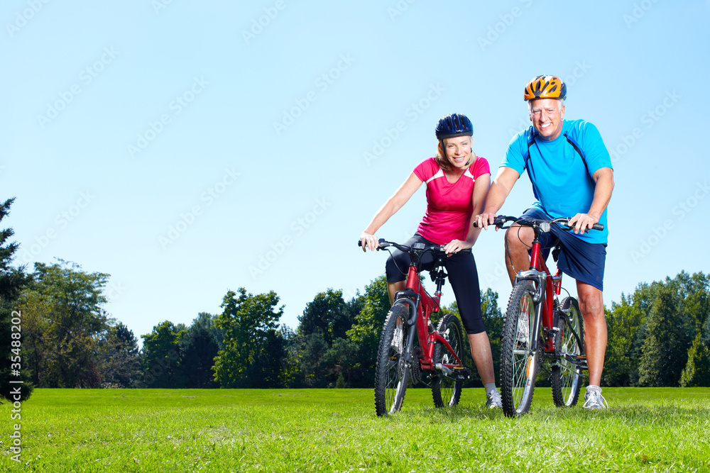 Fototapeta premium Riding couple.