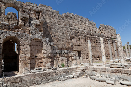 Ancient Ruins Perge Turkey