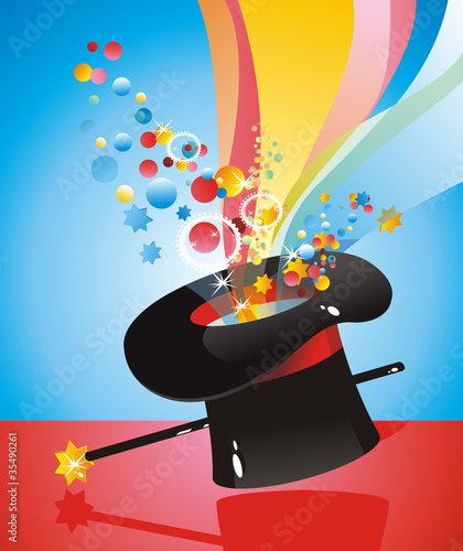 silk hat magician