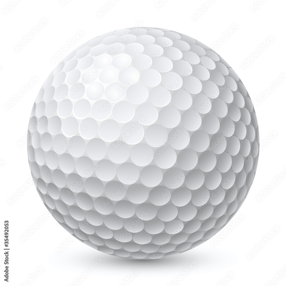 Golf Ball - obrazy, fototapety, plakaty 