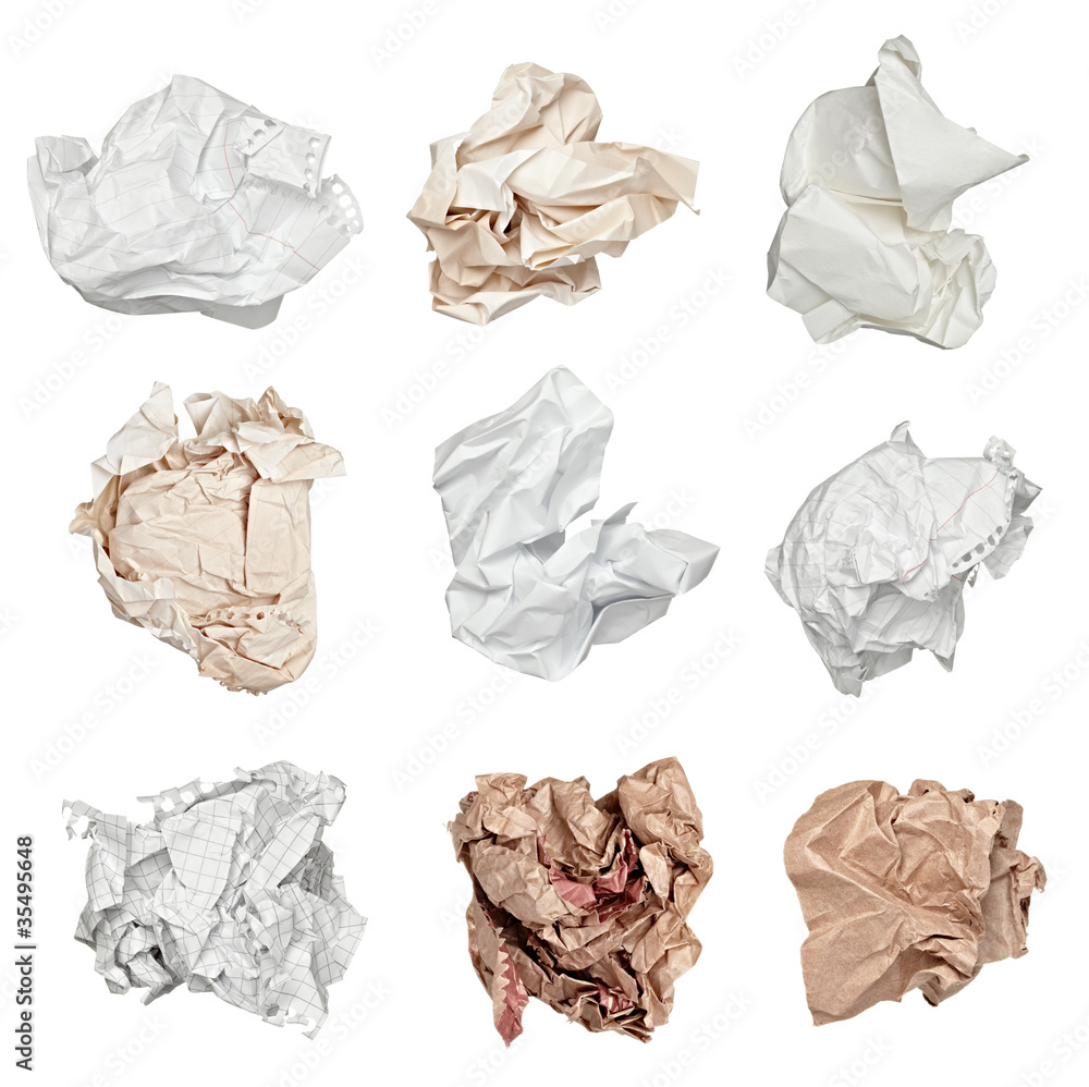 paper ball crumpled garbage frustration paper ball crumpled garbage frustration
