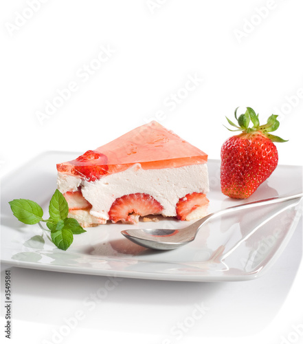 Delicious creamy dessert