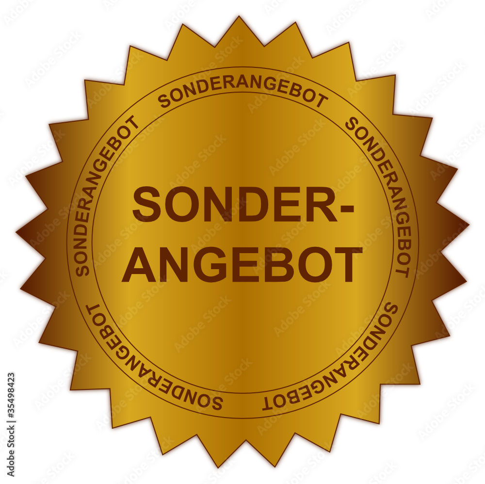 Sonderangebot Sonderangebot