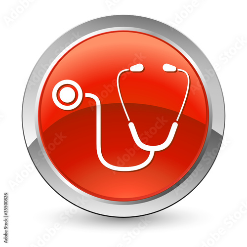 Stethoskop - Button