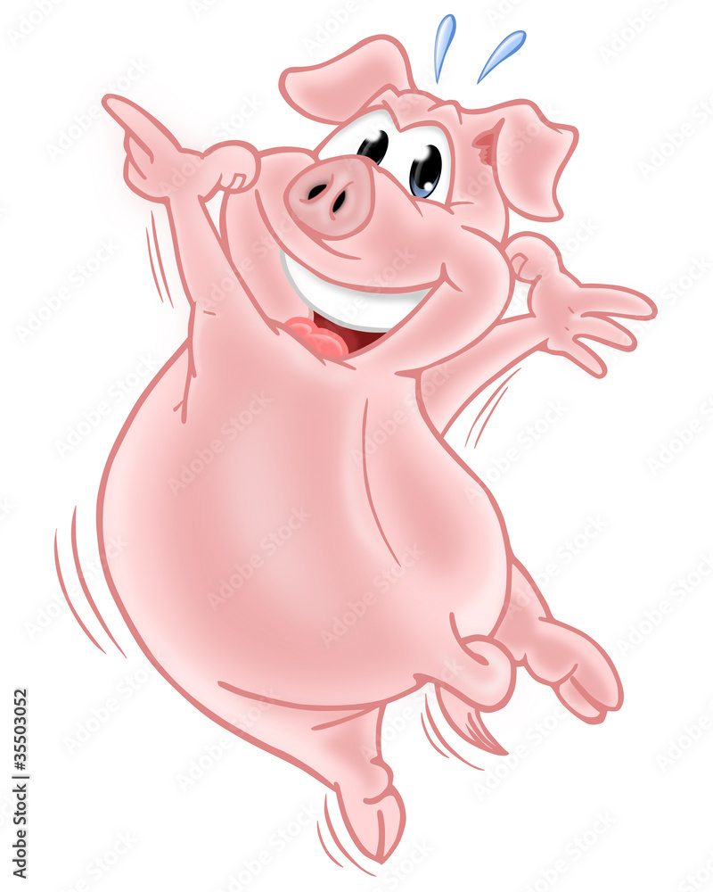 Tänzelndes Schweinchen Tänzelndes Schweinchen