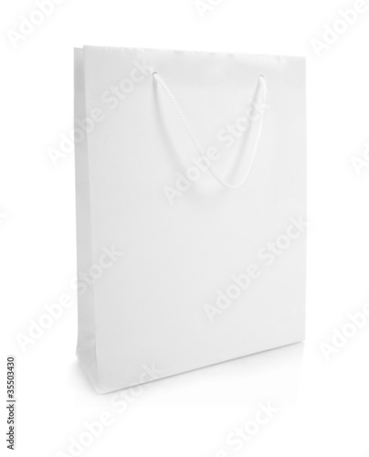 White Shopping Bag