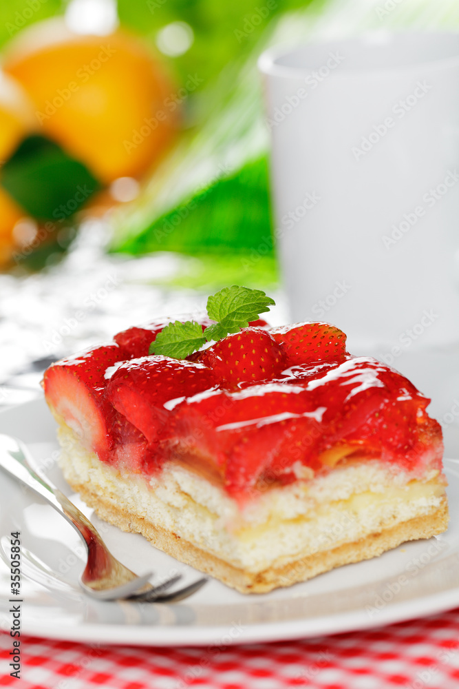 Erdbeerkuchen Erdbeerkuchen