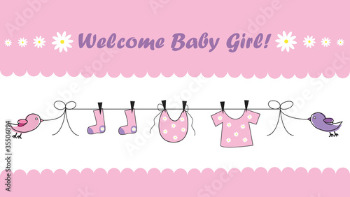 Welcome Baby Girl