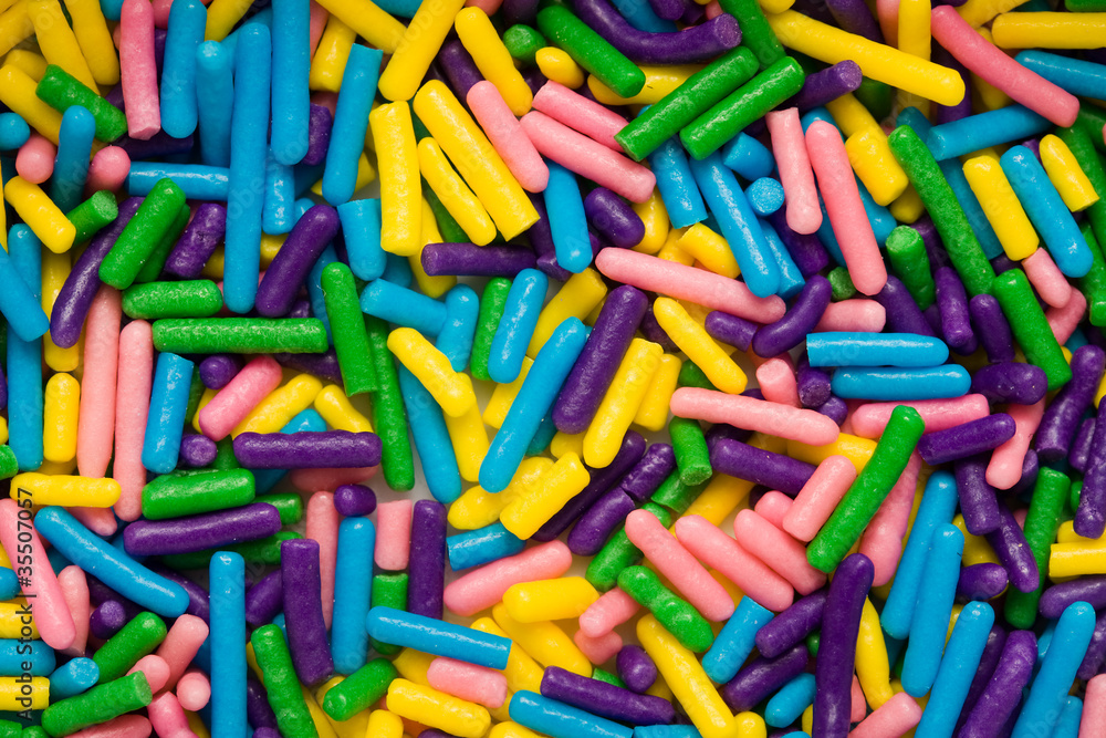 Fototapeta premium Colorful sprinkles