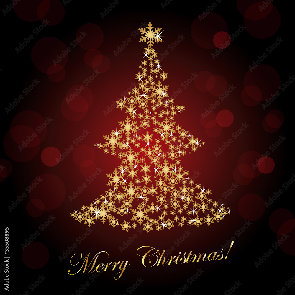 christmas illumination background