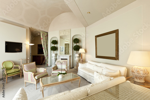 interior luxury apartment  comfortable suit  lounge
