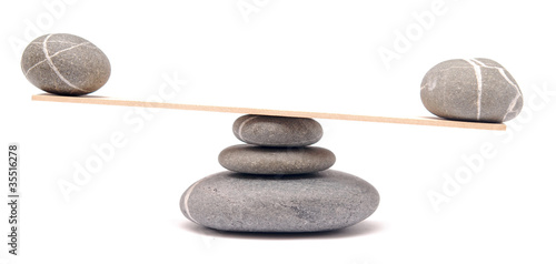 Canvas Print stones
