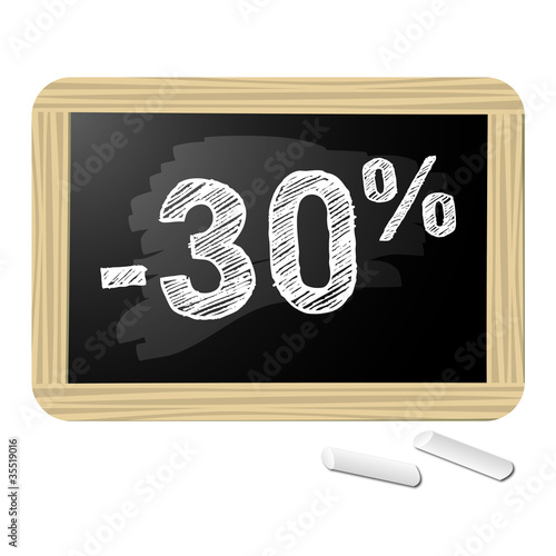 Ardoise promotions -30%