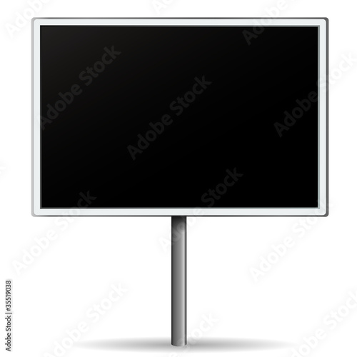 Ardoise panneau publicitaire