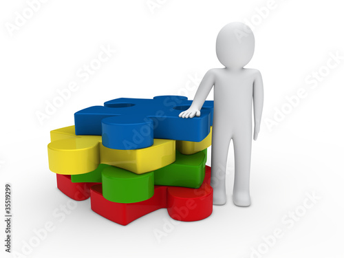 3d man puzzle