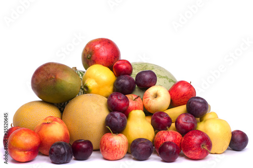 pile of fresh fruits