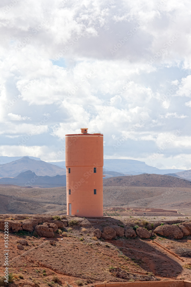 water tank - morocco roses valley