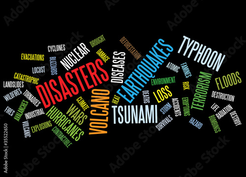 disasters background
