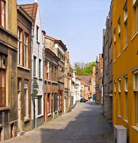 Bruges. Belgium. Classic urban environment