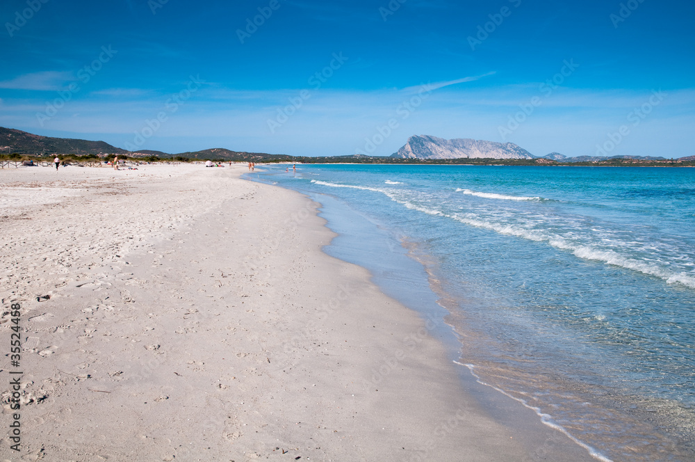 Obraz premium Sardinia, Italy: La Cinta beach, near San Teodoro