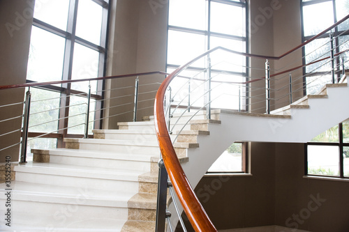 marble stairs