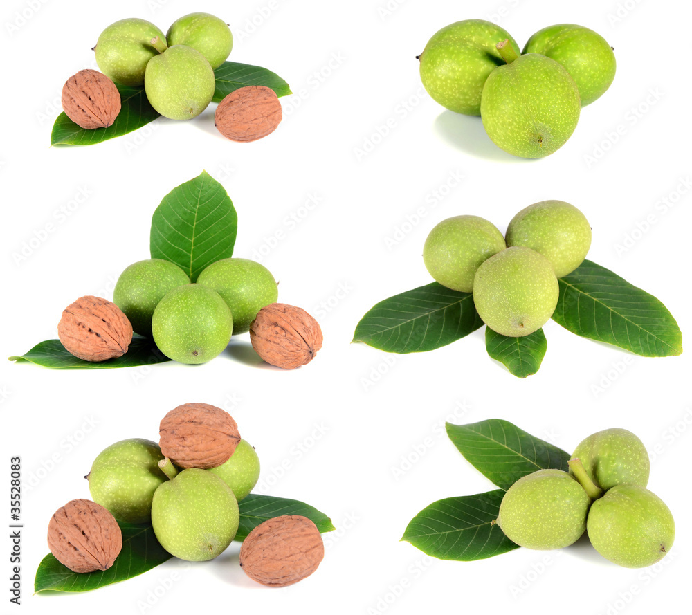green walnuts