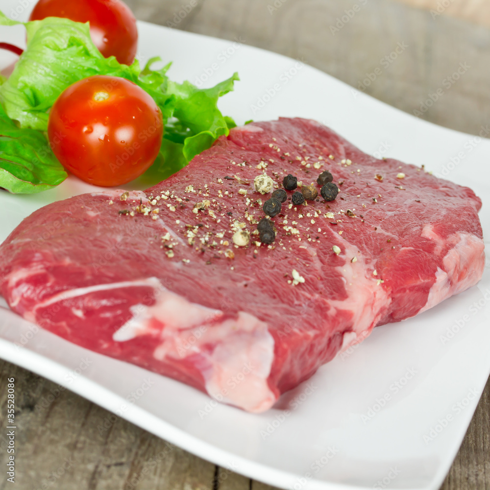 Rumpsteak roh Rumpsteak roh