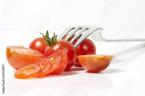 Tomaten durcheinander
