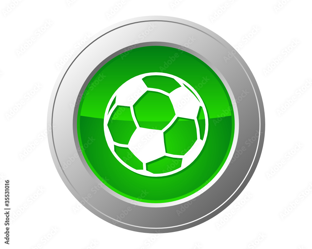 Fußball Button Fußball Button